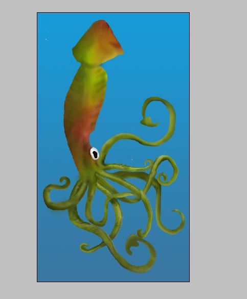 Creation of octopus: Step 4